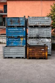 Cassoni in ferro industriali Contenitori metallici