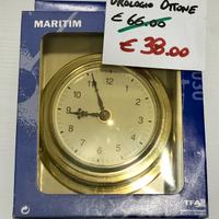 Orologio ottonato da marina