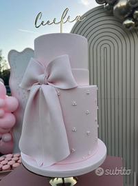 Torta finta scenografica