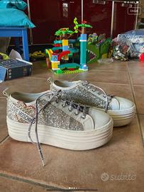 Scarpe love moschino taglia 37 suola rialzata