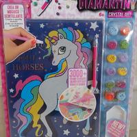 Diamantiny crystal art mosaico unicorno 
