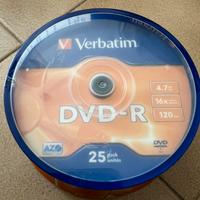 DVD-R Verbatim AZO – Confezione da 25