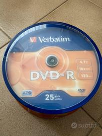 DVD-R Verbatim AZO – Confezione da 25
