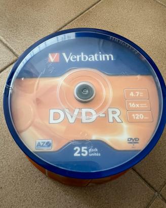 DVD-R Verbatim AZO – Confezione da 25