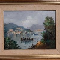 Dipinto olio di Fortunato Fontana 