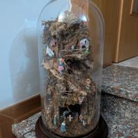Presepe in Campana di vetro