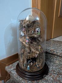 Presepe in Campana di vetro