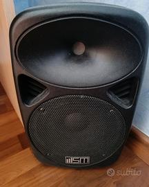Cassa audio speaker amplificata 123 decibel