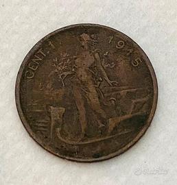 Moneta 1 cent del 1915