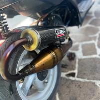 marmitta shot v4 per piaggio completa