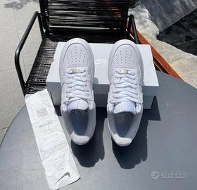 Nike Air Force 1 bianche, taglia43