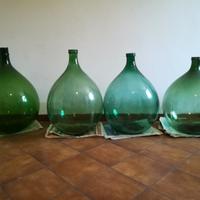 Damigiane vintage d'arredamento