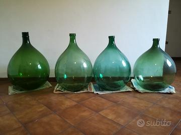 Damigiane vintage d'arredamento