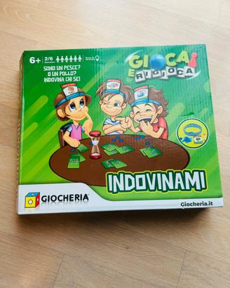 Gioco in scatola “indovinami “