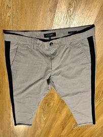 Pantaloni grigi con banda blu tg 48 clayton