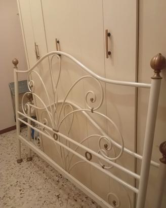 testate del letto in ferro battuto 