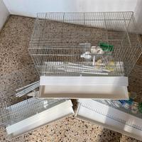 Gabbiette cova zincate  da 55 cm