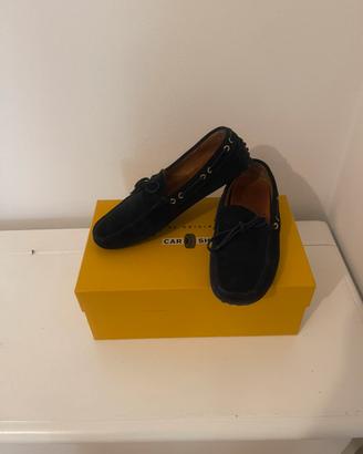 Mocassino Car Shoe BLU
