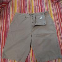 Pantaloncini uomo cotone e lino taglia 52. SISLEY.