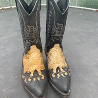 Stivale in vera pelle
