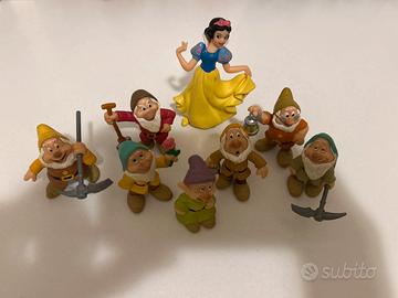 Biancaneve e i 7 nani Disney – set completo