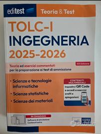 Manuale Tolc-i Ingegneria Editest 2025-26