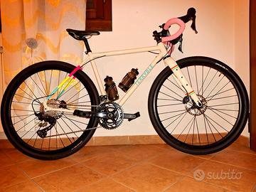 Bici Gravel artigianale Shimano GRX 12V Nuova