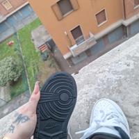 nike air jordan 1 low nere e bianche 