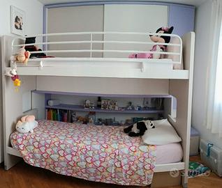 Camera Doimo Merlino letto soppalco con mobile