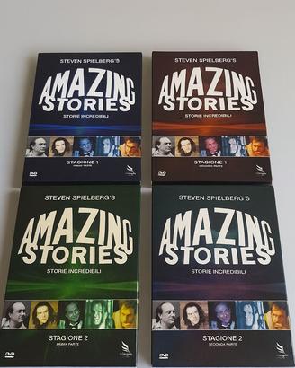 DVD Amazing Stories Storie Incredib. 4 Cof.