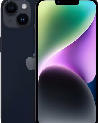 Apple iPhone 14, 128GB, Mezzanotte Nuovo