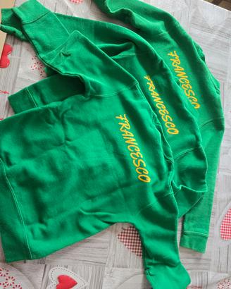 Felpe bambino con nome stampato  "Francesco"