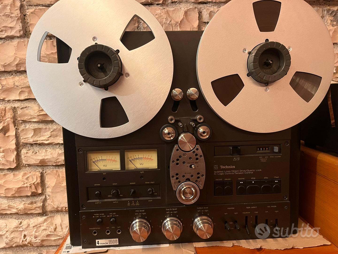 Technics rs - 1506 4 tracce registratore a bobine - Audio/Video In