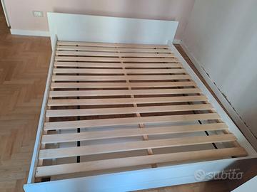 Letto matrimoniale bianco stile moderno La Redoute