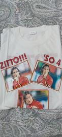 t-shirt vintage Totti 4 zitto vai a casa 