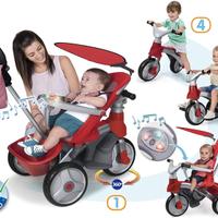 Passeggino, Triciclo, Moto Feber Baby ROSSO