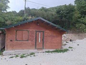 Casa in legno 6 mt x4 mt come nuova