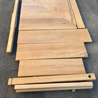 Gradini/Mensole legno Massello di Rovere x scala