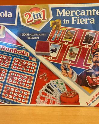 Tombola 48 cartelle e Carte Mercante in Fiera