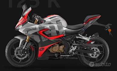 Qj Motor SRK 125 R grigia my25