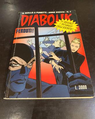 DIABOLIK INEDITO ANNI VARI 4 numeri