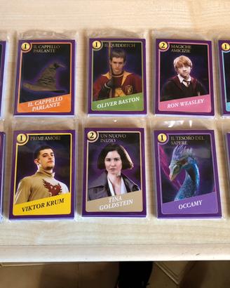 Card magiche collezioni Harry Potter