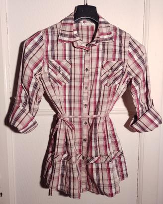Camicia scozzese da donna
