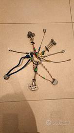 Materiale per arrampicata (friends, nuts, chiodi)