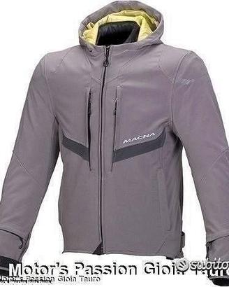 Giacca Moto MACNA HABITAT Uomo Grigio PROMO