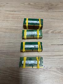 Lotto 20pz PC4 DDR4 Sodimm per portatili 8gb