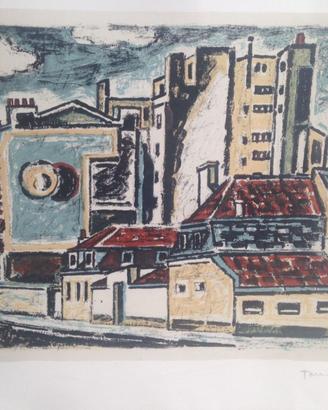 Quadro Litografia Orfeo Tamburi