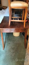 armadio angolo+tavolo+carrello portabiti