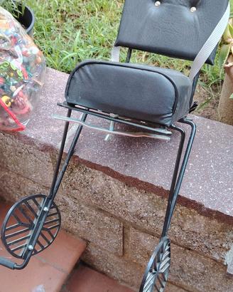 Sedile posteriore bici x bambini. 