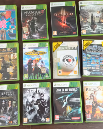 Lotto 12 Giochi Xbox 360 Originali